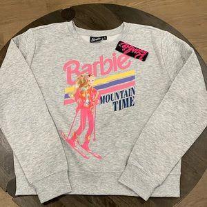 NWT Barbie Mountain Time sweatshirt size XL